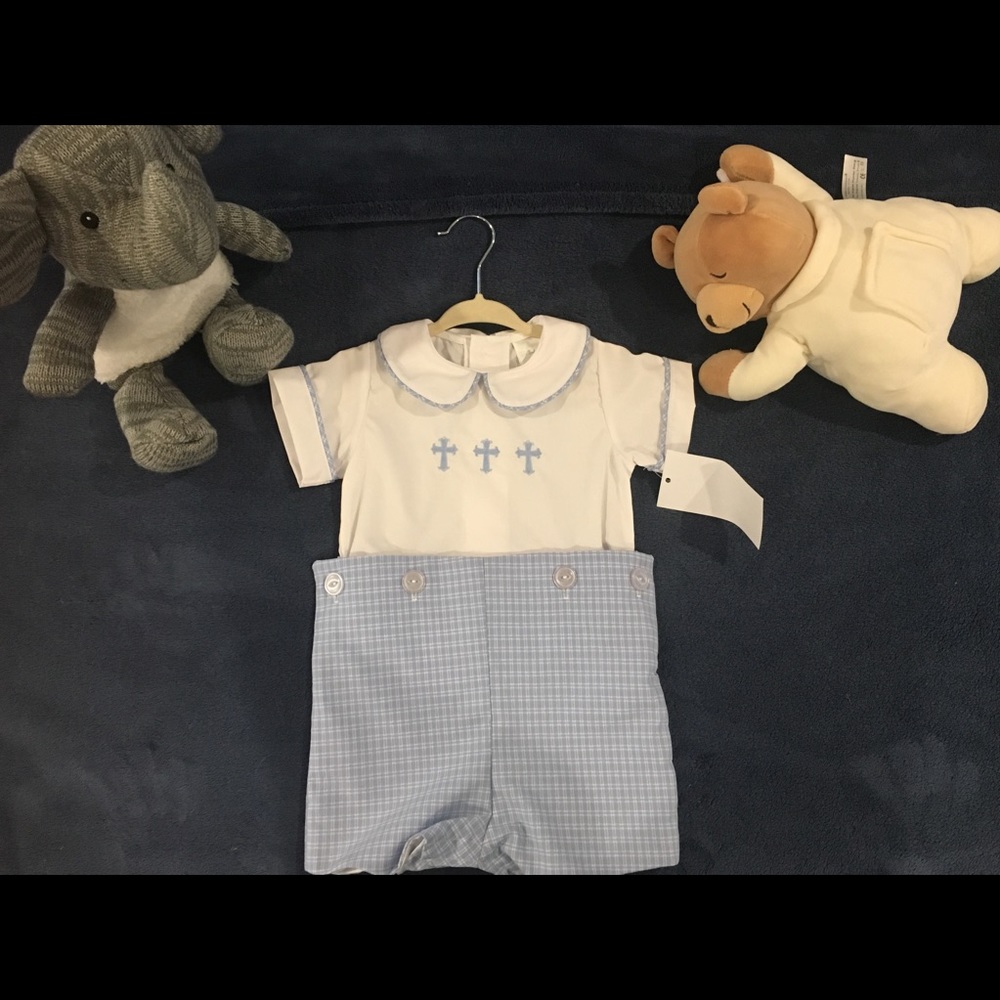 Baby baptism/christening outfit - 6 months