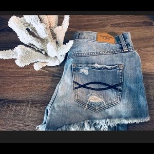 Abercrombie & Fitch| denim shorts size 2