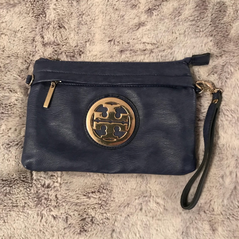 Tory Burch Amanda Cross Clutch Purse