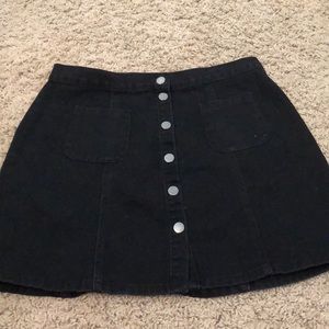 BDG button down skirt