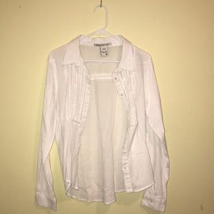 White casual blouse