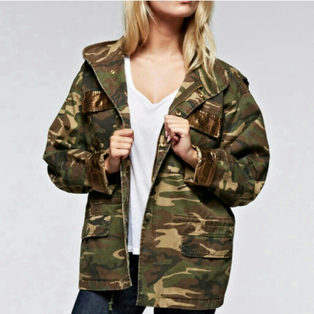 Dance and Marvel Camo Metallic Accent Military