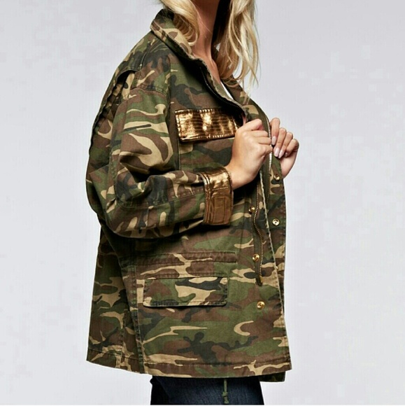 Dance and Marvel Camo Metallic Accent Military - Picture 3 of 7