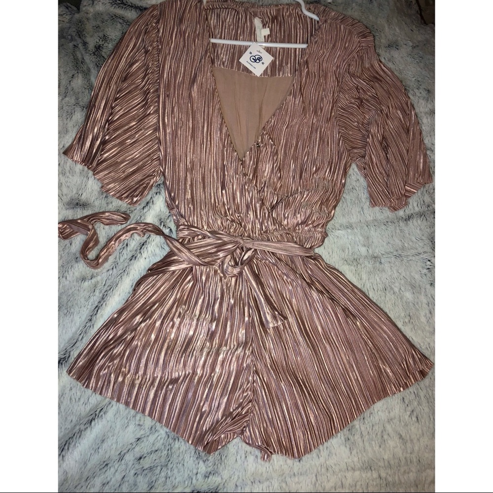 Silky Pink Romper