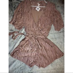 Silky Pink Romper
