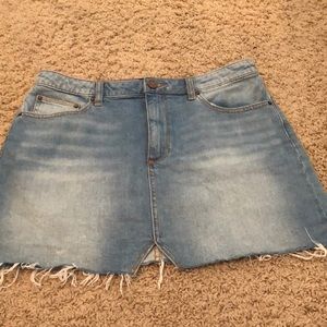 BDG jean skirt