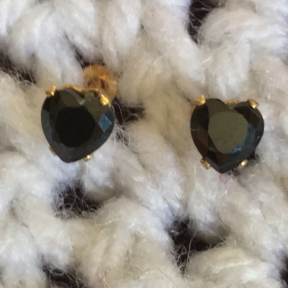 14kt Gold Filled jet black Indian Onyx