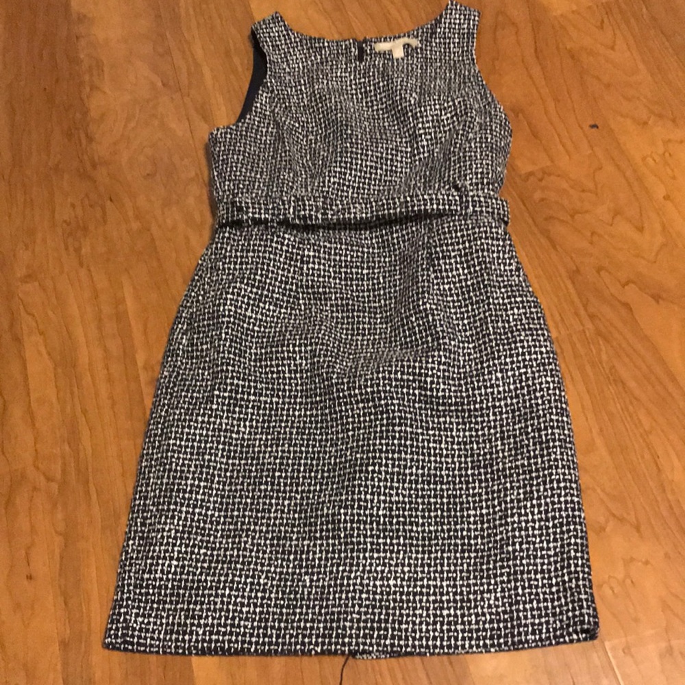 Banana Republic belted sheath dress