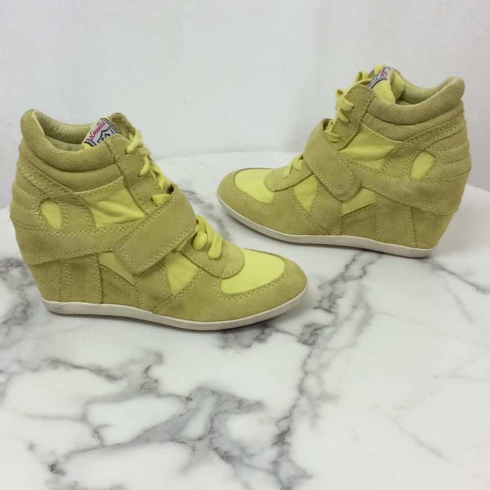 Limited A ASH Yellow Sneaker Wedge
