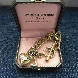 Juicy Couture Heart Charm Bracelet