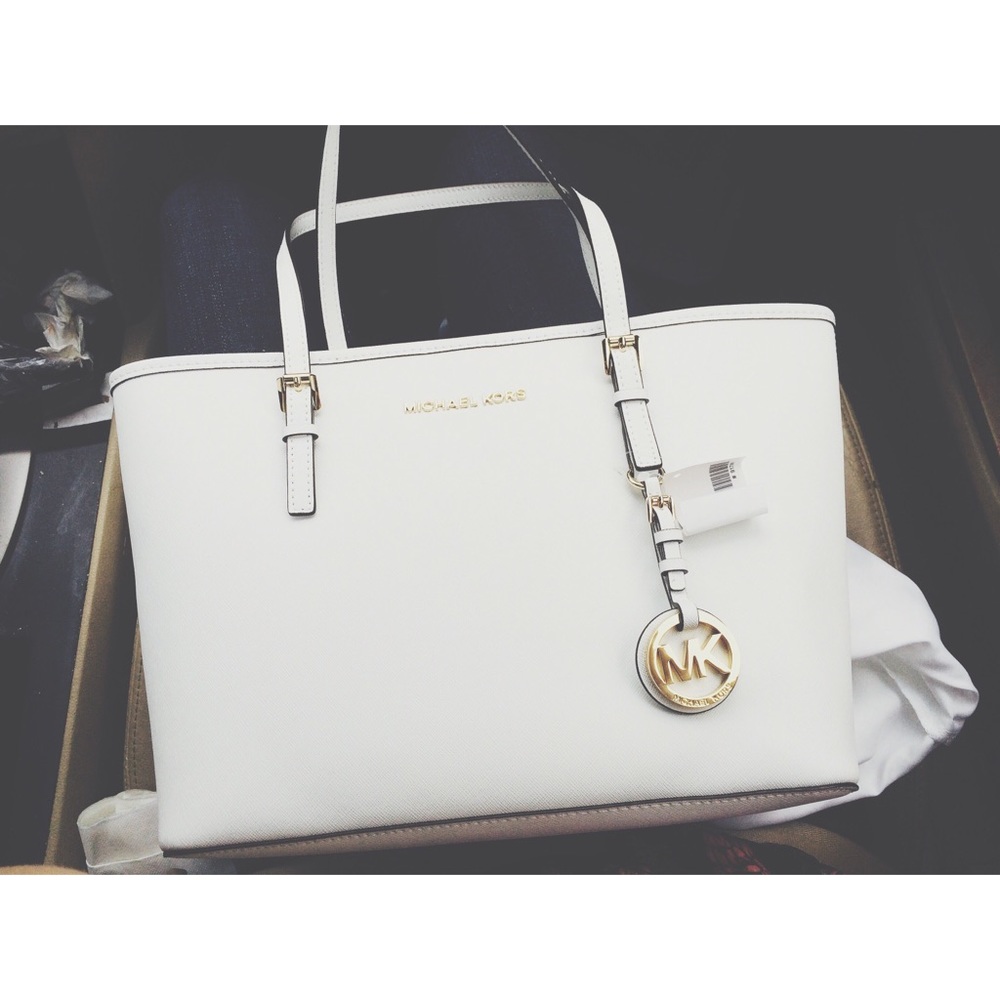 White Michael Kors Purse