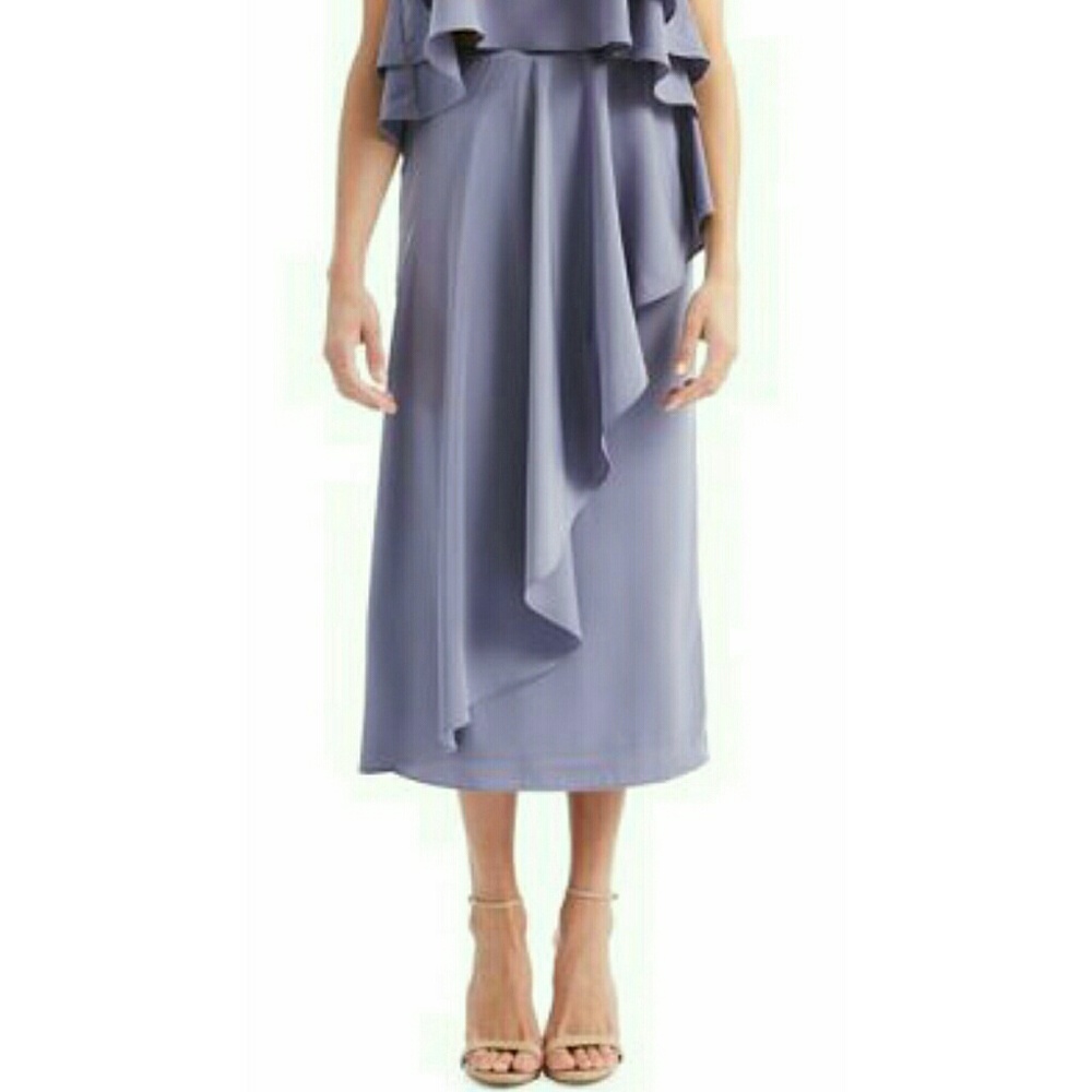 Anthropologie Marion Ruffle Skirt