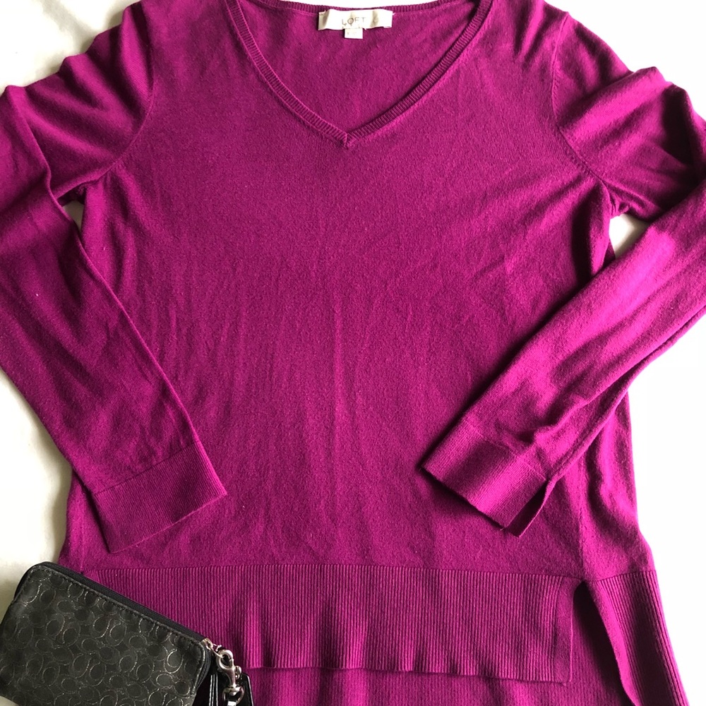 LOFT- V-Neck Sweater
