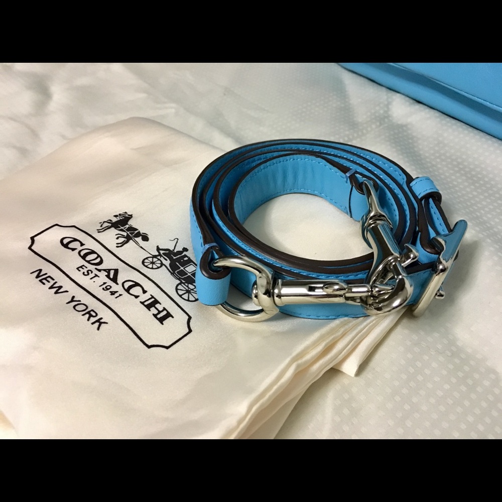 Coach Tiffany Blue HOBO Shoulder/Crossbody Bag - Picture 7 of 8