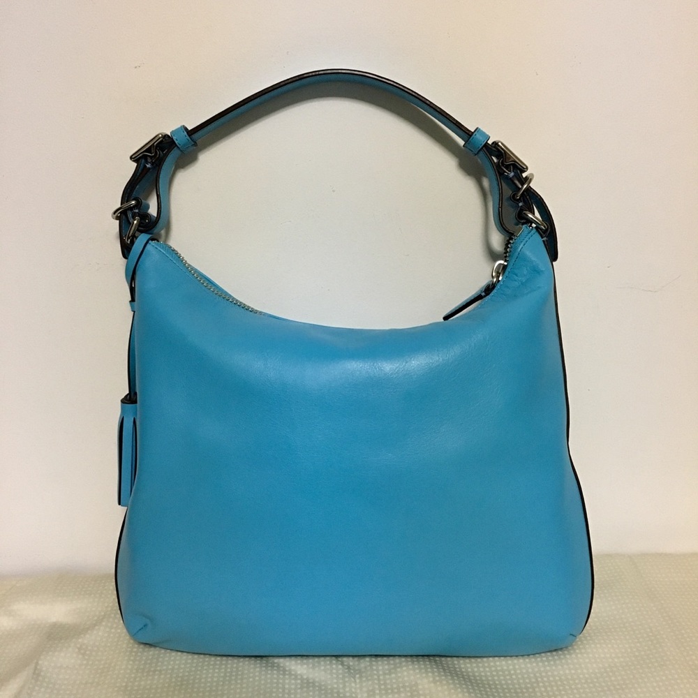 Coach Tiffany Blue HOBO Shoulder/Crossbody Bag - Picture 5 of 8