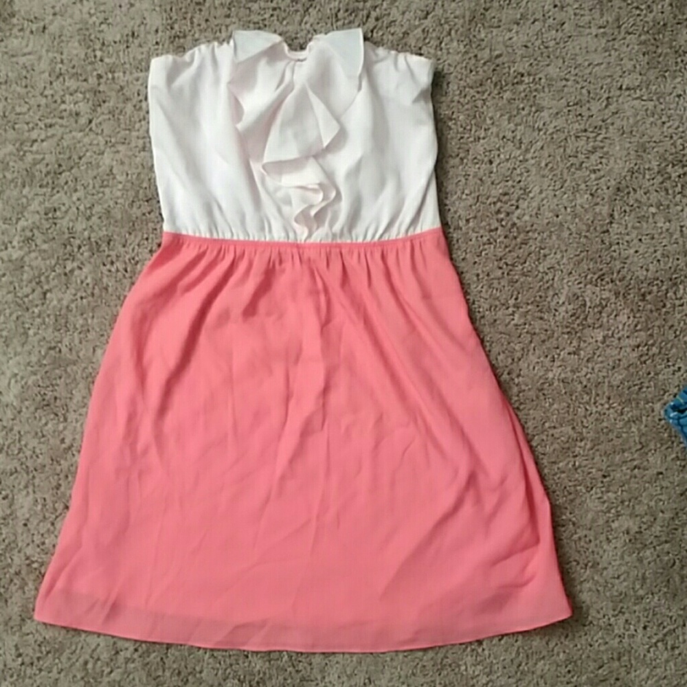 Express strapless dress