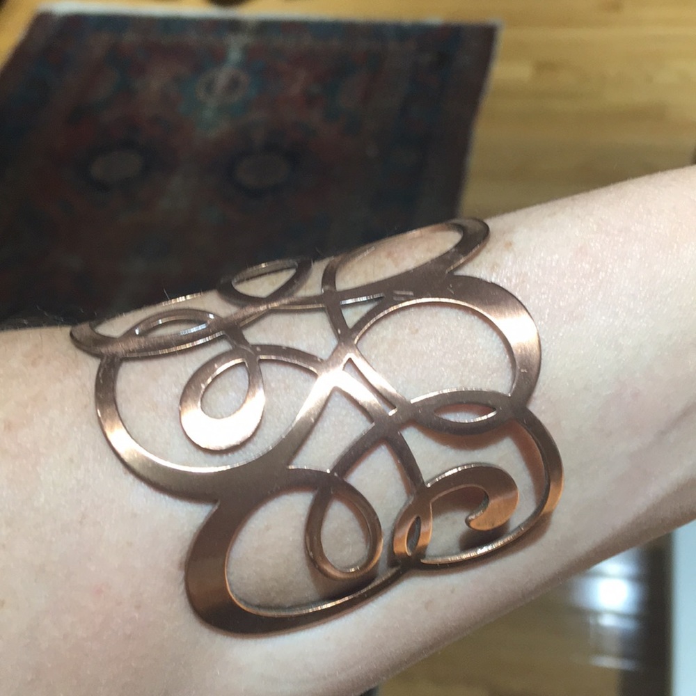 Copper/rose gold cuff