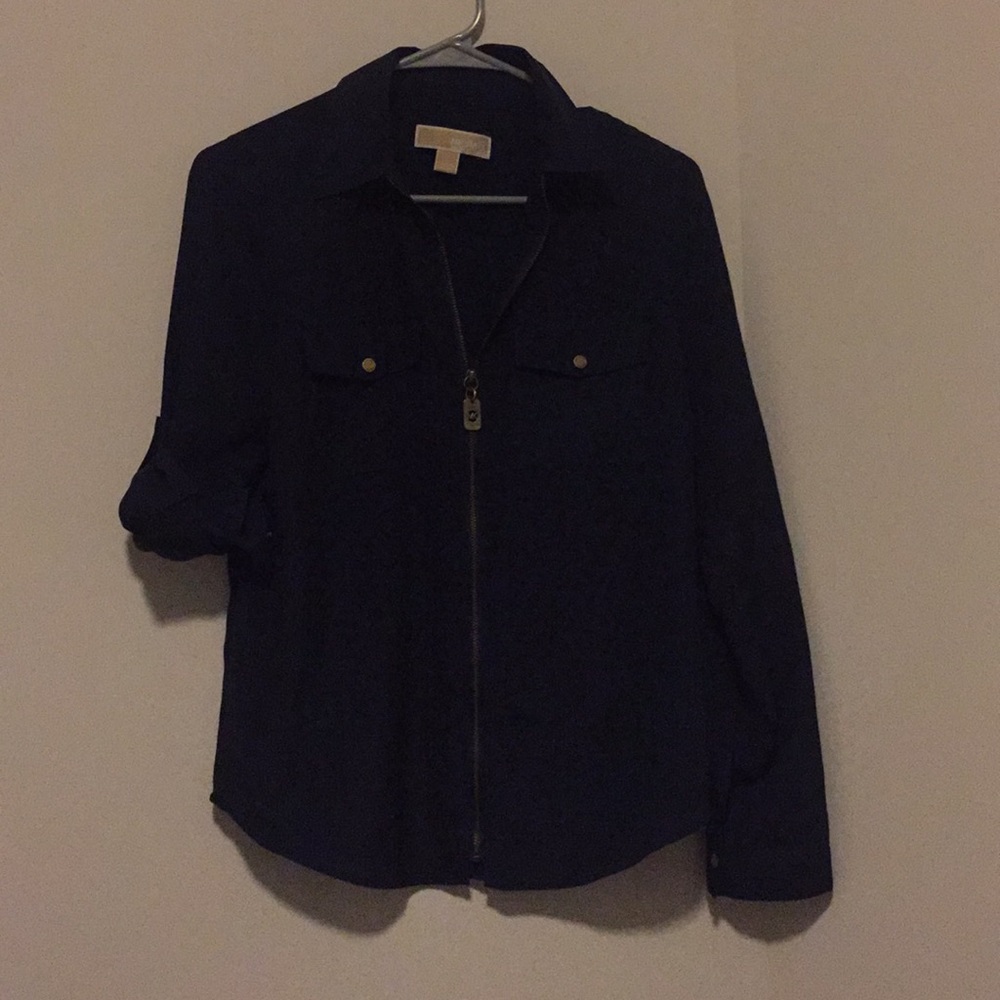 Navy - Michael Kors Blouse