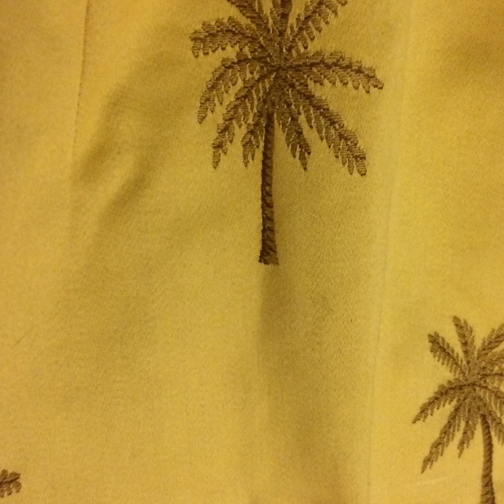 sale NWT Steven stolman sand/palm tree skirt - Picture 2 of 7