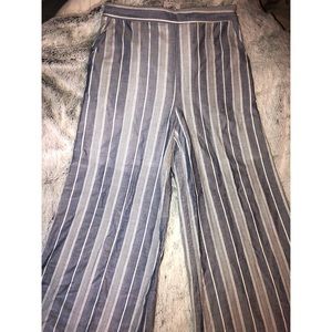 Striped Linen Pants