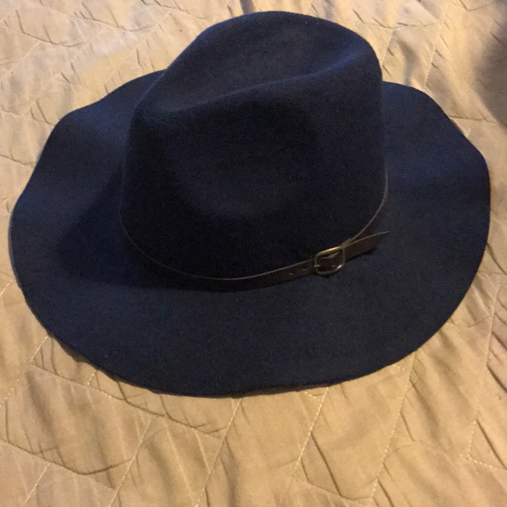 Navy blue women hat