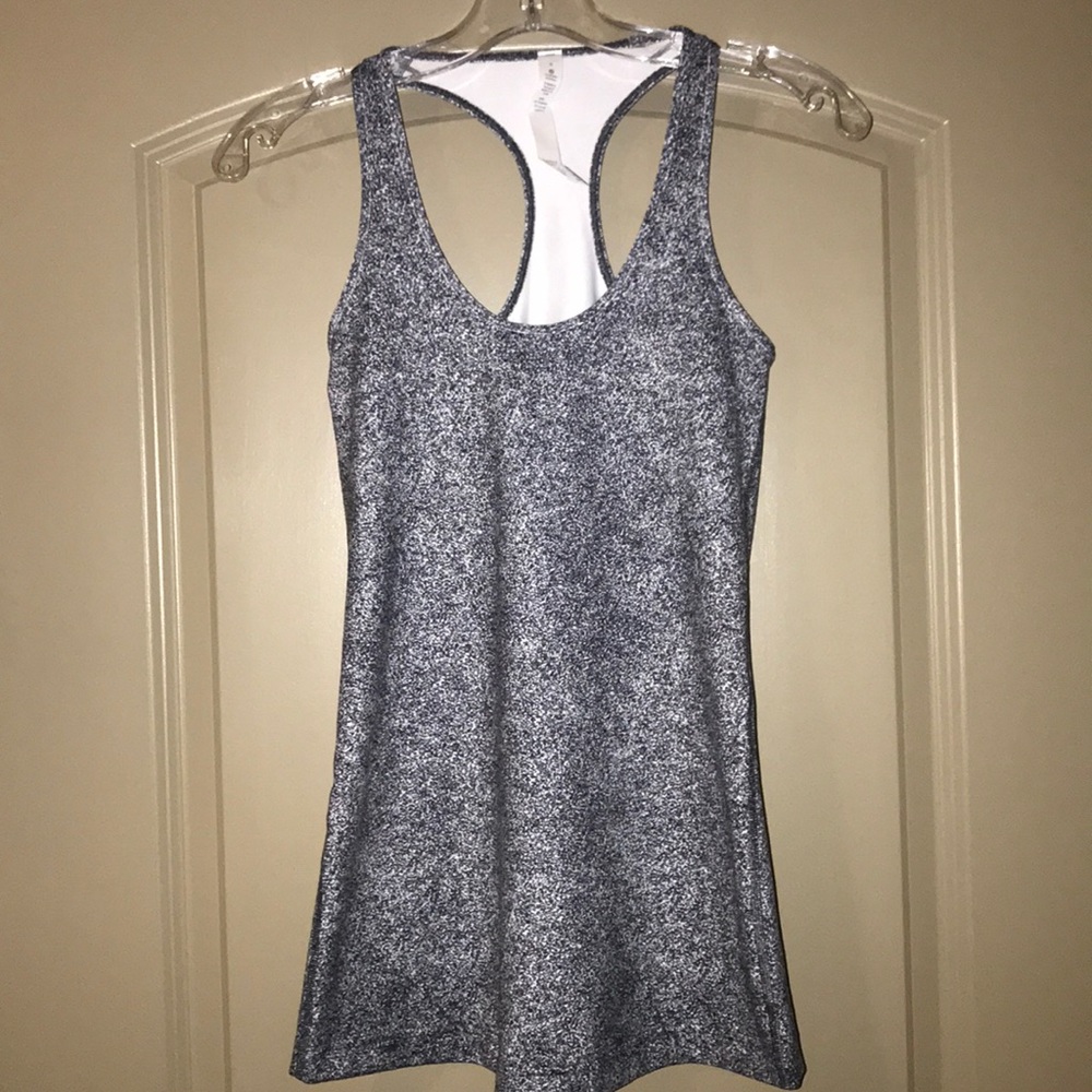 NWOT space grey lulu tank top