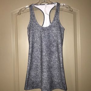 NWOT space grey lulu tank top