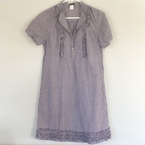 J crew chambray shift dress