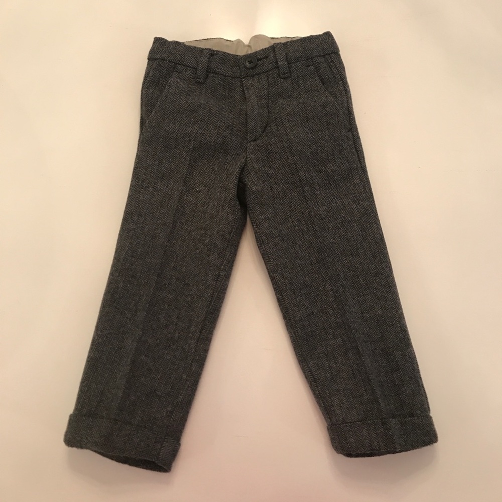 Toddler houndstooth dress pants