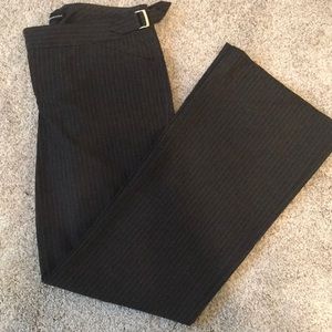 Express Editor Pants charcoal pink