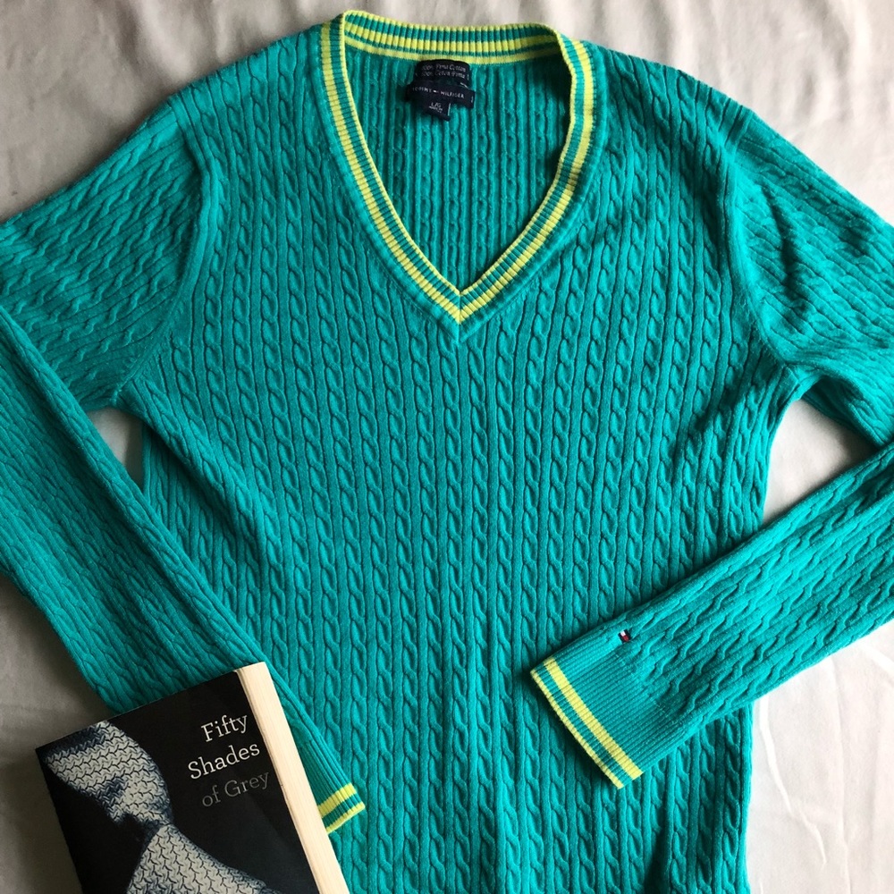 Tommy Hilfiger Cable- Knit Sweater