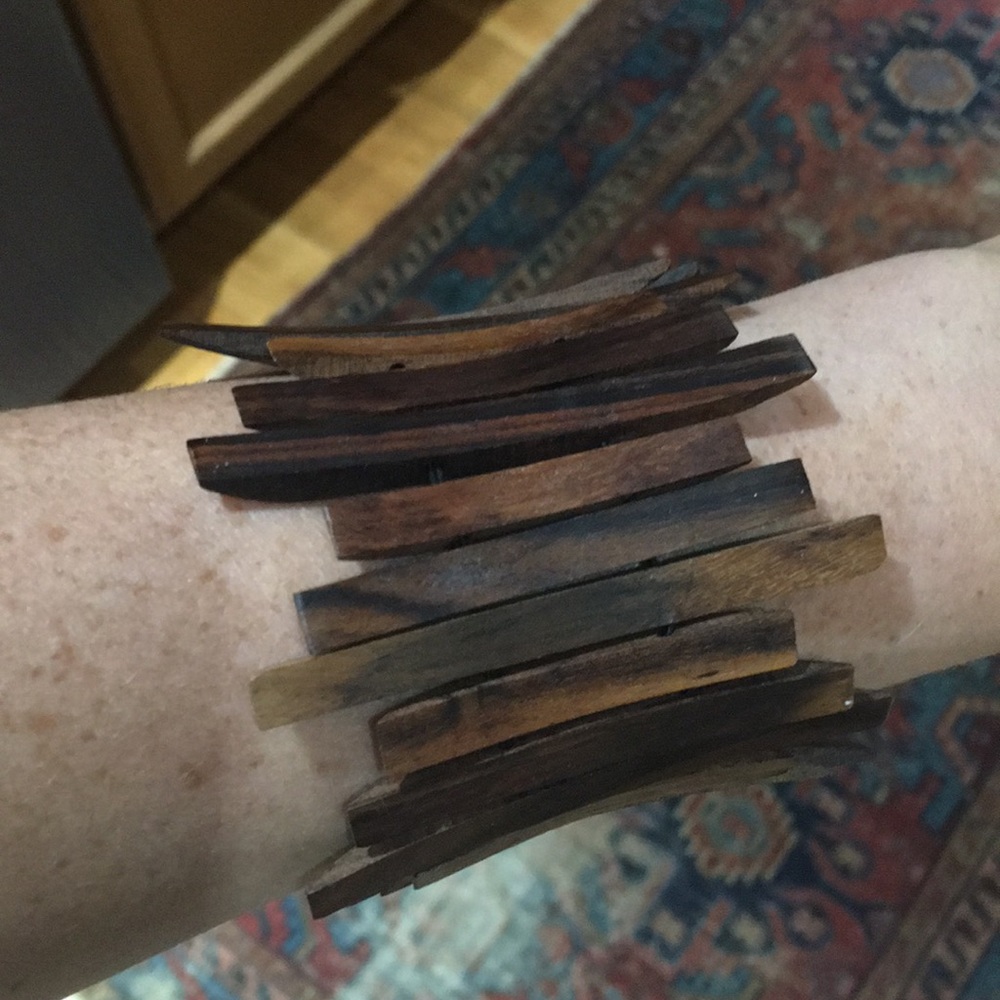 Wood bracelet