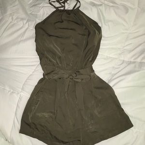 **Reserved** Dynamite halter romper