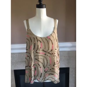 Free People Beaded Top