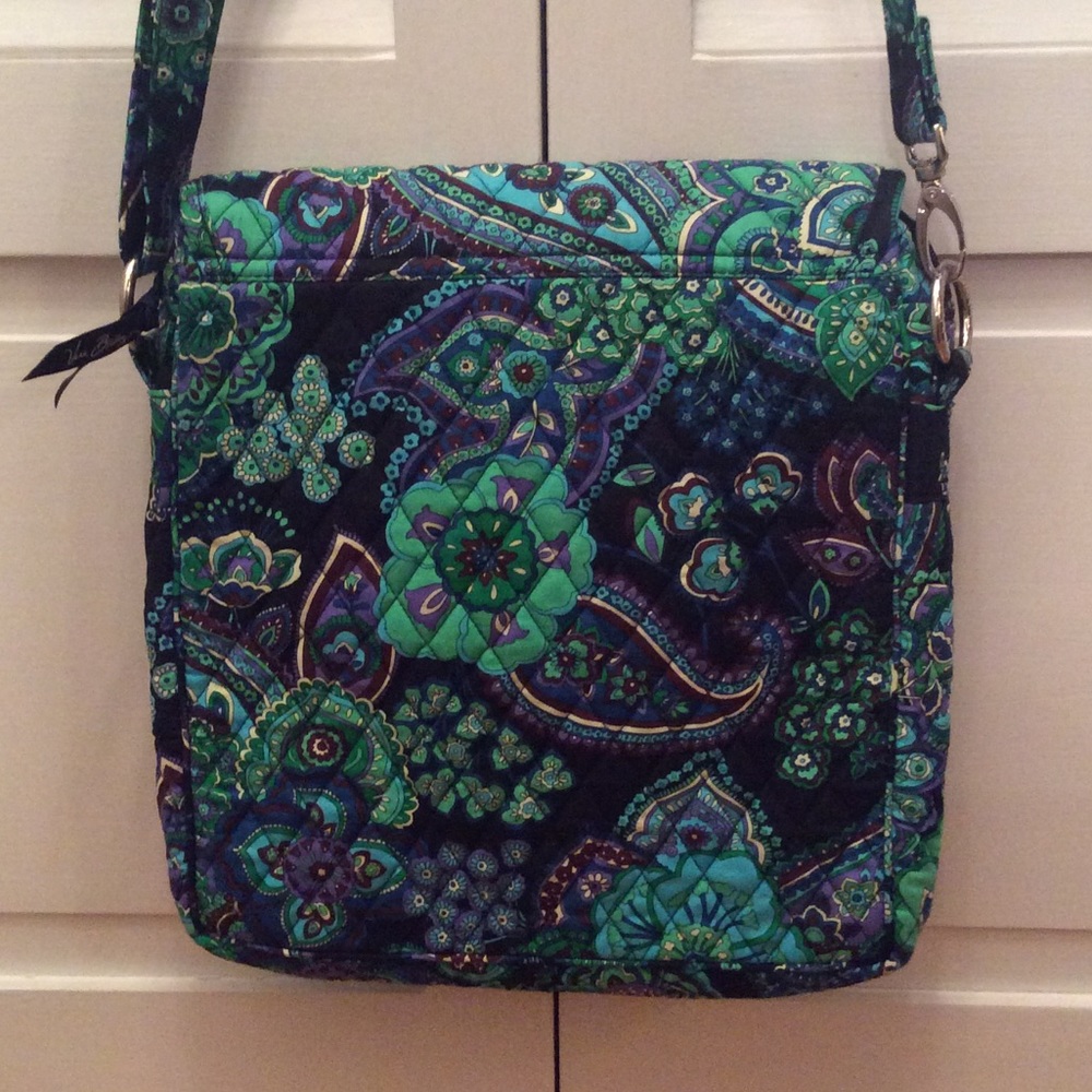 Green/Purple Flower Purse by Vera Bradley