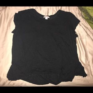 Black target T-shirt