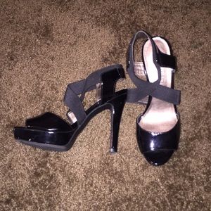 Never worn black high heels