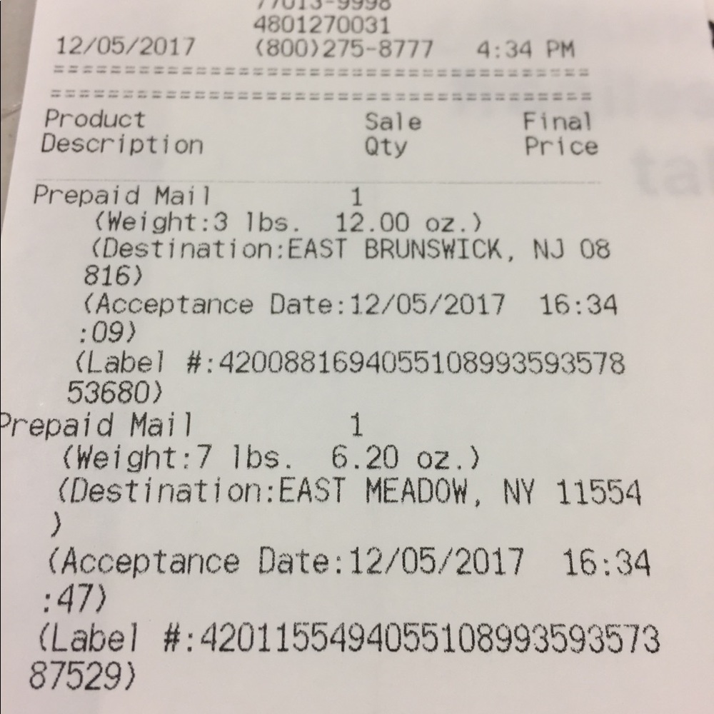 Tracking MOESHOPS