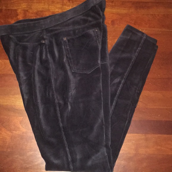 hue velour leggings