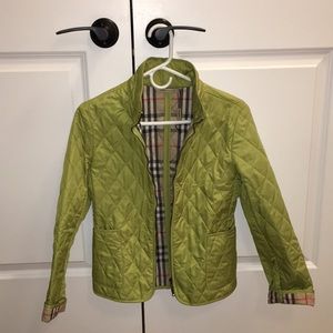 Burberry quilted jacket