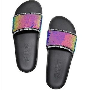 NEW VS PINK Bling Slides