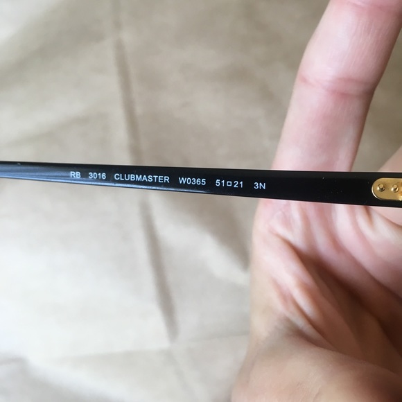 Ray Bans 3016 Clubmaster W0365