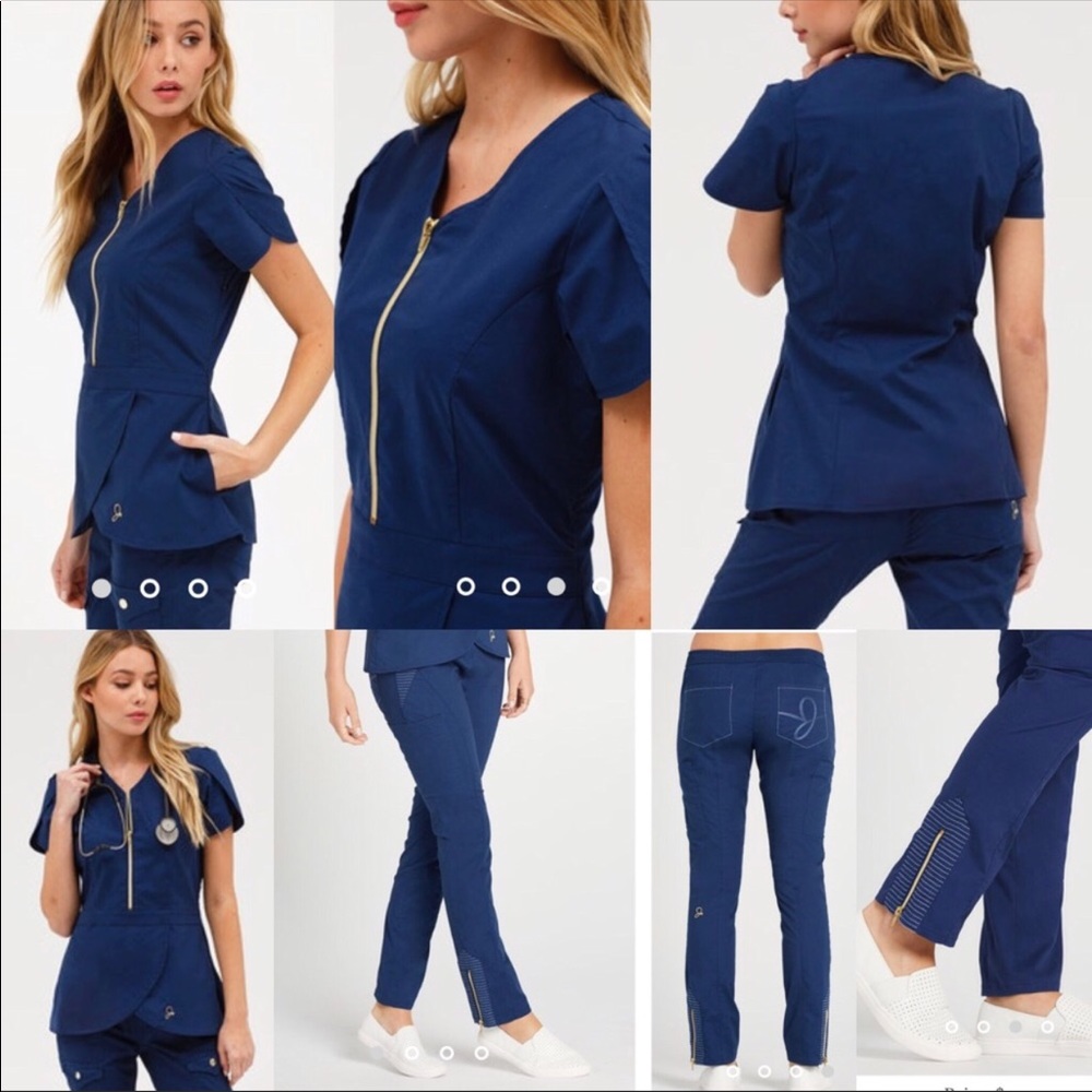 Jaanuu - scrub set!!! XS in estate navy color