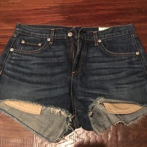 Rag and Bone denim shorts