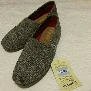 Toms Silver Karsen: Women's 9.5