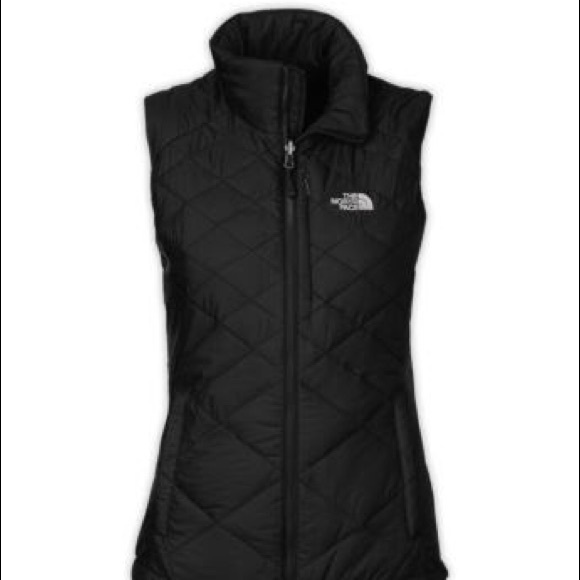 north face women's red blaze vest