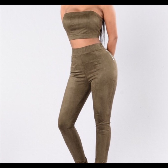 Fashion Nova Other - Fashion nova olive set