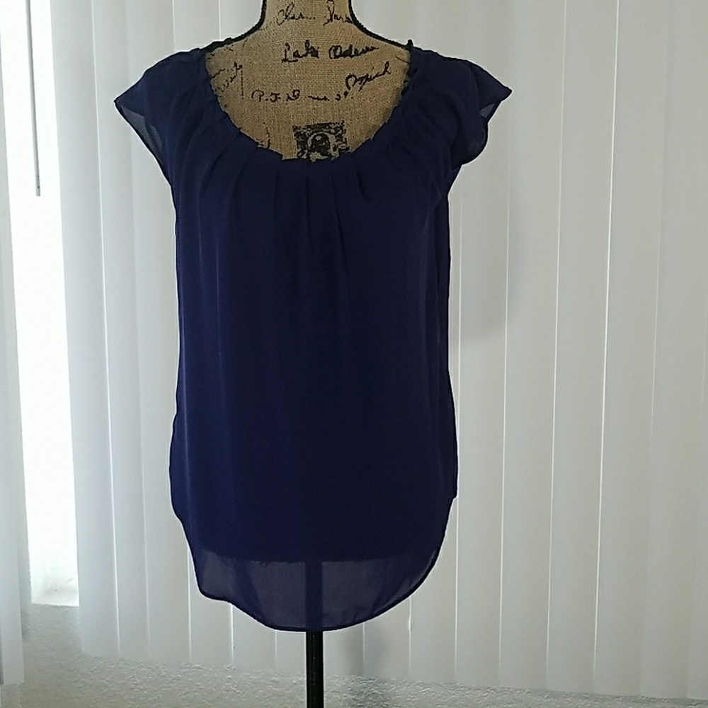 Royal Blue Lauren Conrad blouse size small