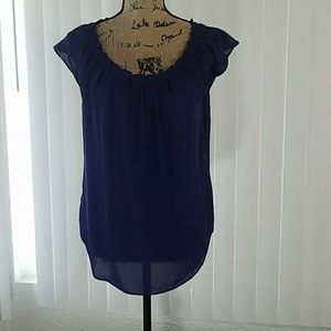 Royal Blue Lauren Conrad blouse size small