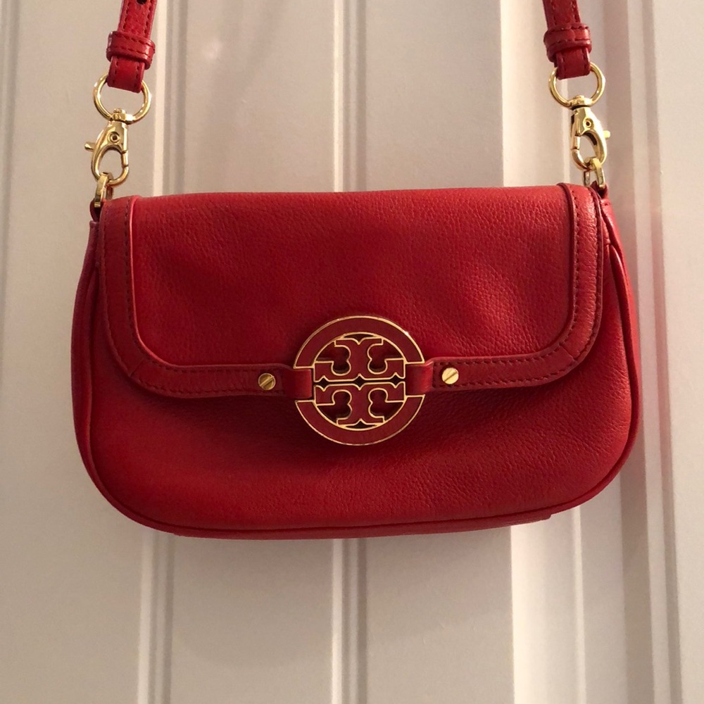 Red Tory Burch Crossbody